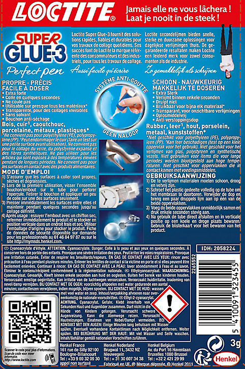 Colle Loctite Perfect Pen 3 grammes