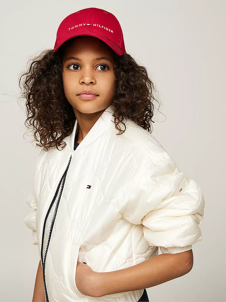 TOMMY HILFIGER Jungen Kappe rot