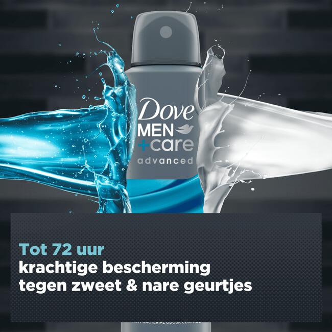 Dove Men+Care Advanced Clean Comfort Anti-Transpirant Deodorant Spray 150 ML