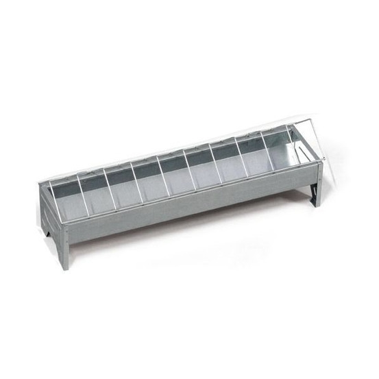 Mangeoire pour poules : grilles galvanisée 50 cm