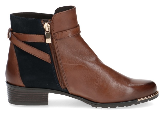 Caprice Stiefelette  , Blockabsatz, Boots mit Zierschnalle und Zierriemchen