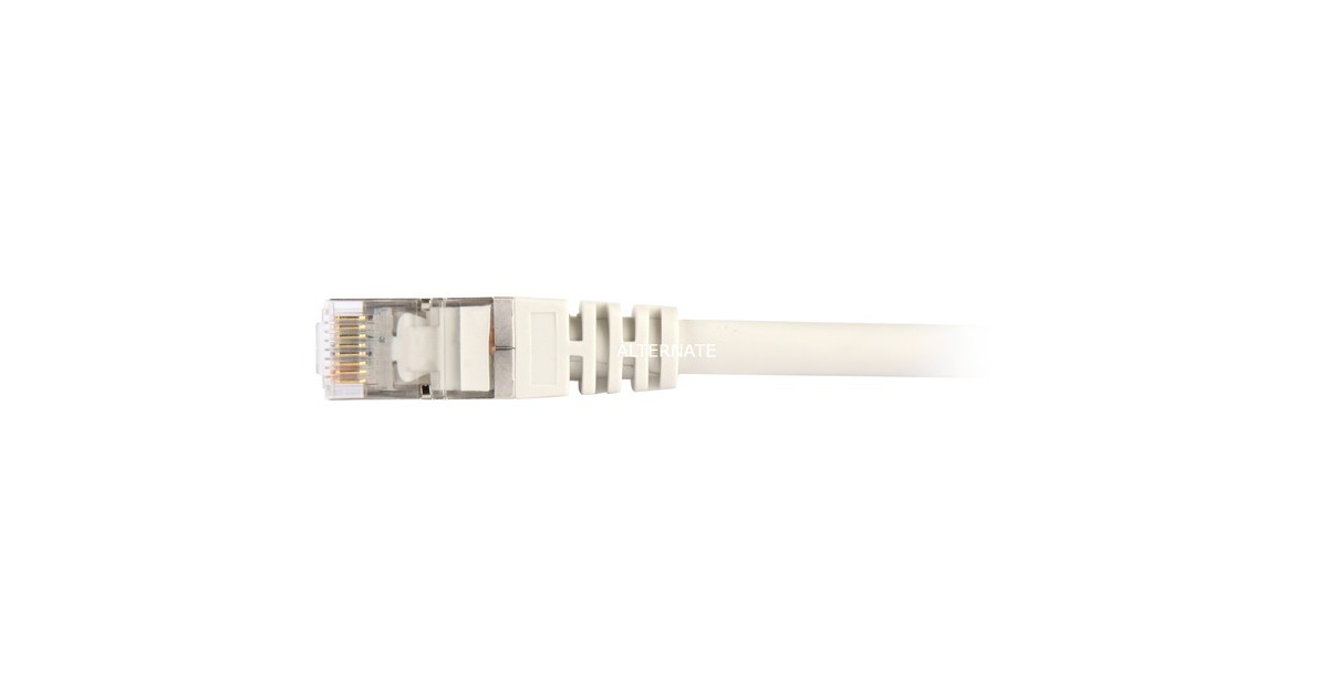 SharkoonPatchkabel SFTP, RJ-45 met Cat.6  (Grijs, 3 meter)