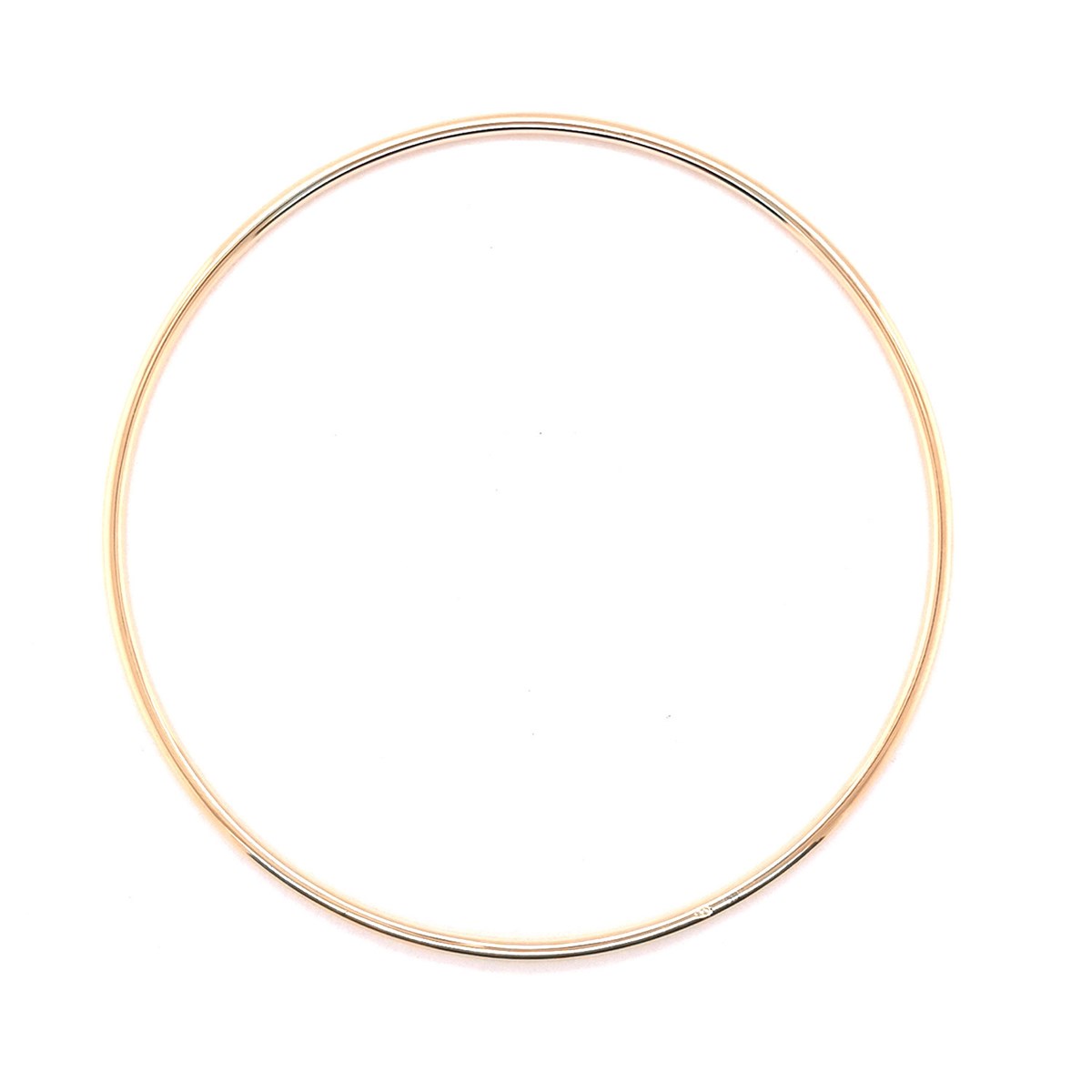 Bracelet jonc massif Brillaxis or jaune 750/10001.8 mm