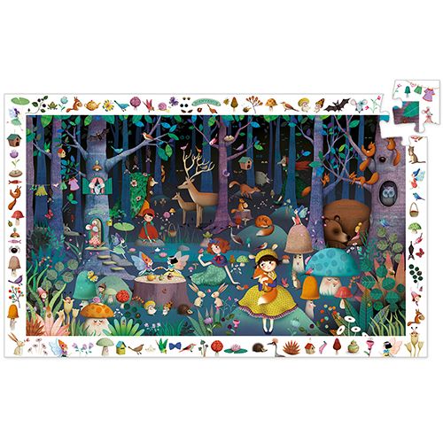 Djeco puzzel het betoverde bos (100st) DJ07504