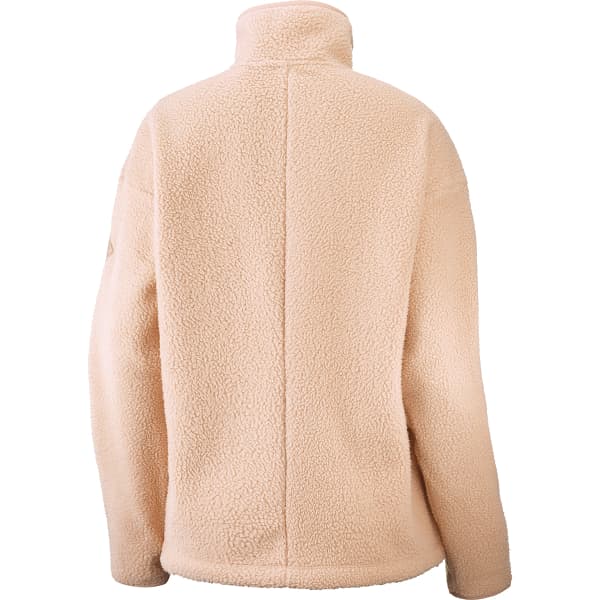 Sweat polaire randonnée SALOMON SNOWSHELTER TEDDY HZ W SIROCCO/HEATHER
