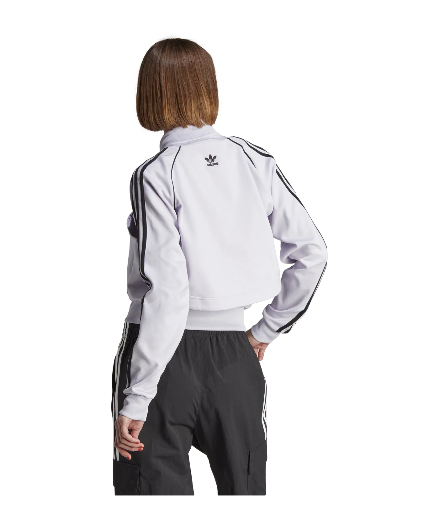 adidas Tracktop Jacke Damen Silber