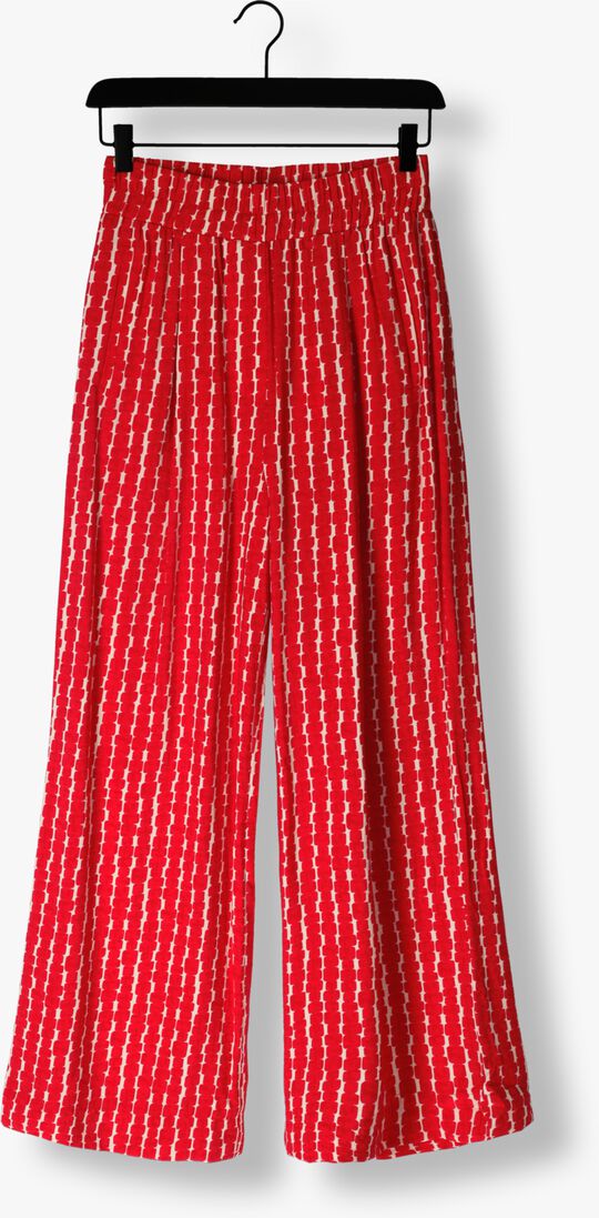 BY-BAR rode by-bar wijde broek benji red groove pant