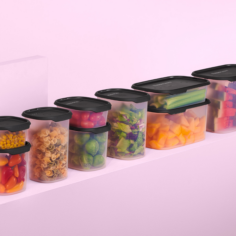 One Touch Fresh® 1,3 l Stapelbarer Vorratsbehälter für Mehl, Reis, Haferflocken und vieles mehr