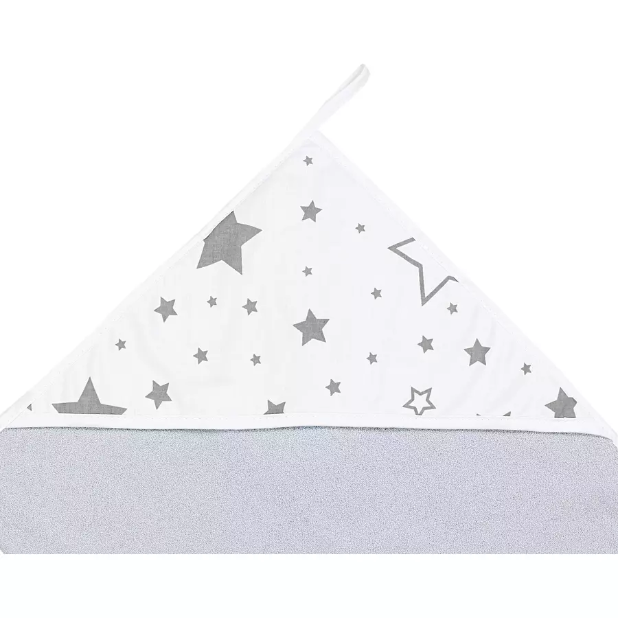 TupTam Baby Kapuzenbadetuch Kinder Poncho goldweiß
