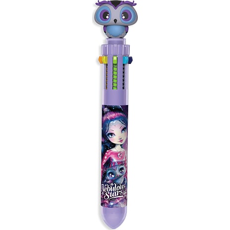 Nebulous star kuglepen 10 farver i 1 – flere varianter – assorteret