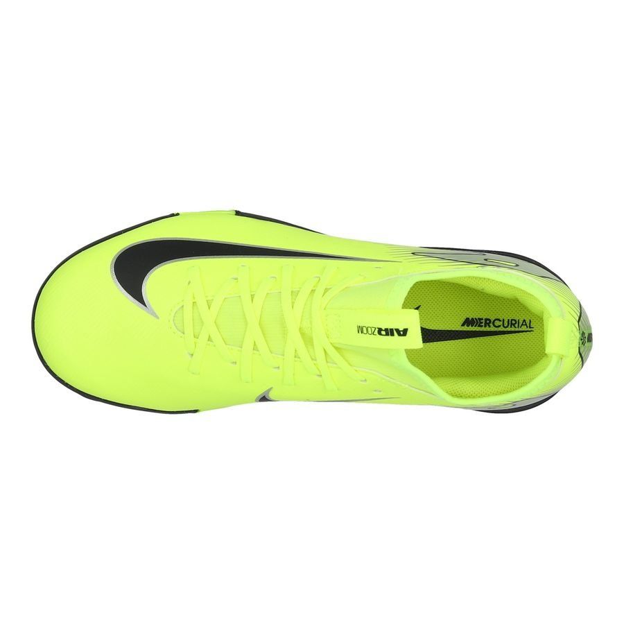 Nike Air Zoom Mercurial Vapor 16 Academy TF Mad Voltage - Jaune Fluo/Noir Enfant
