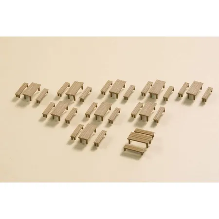 Auhagen 44650 - Bänke, Tische