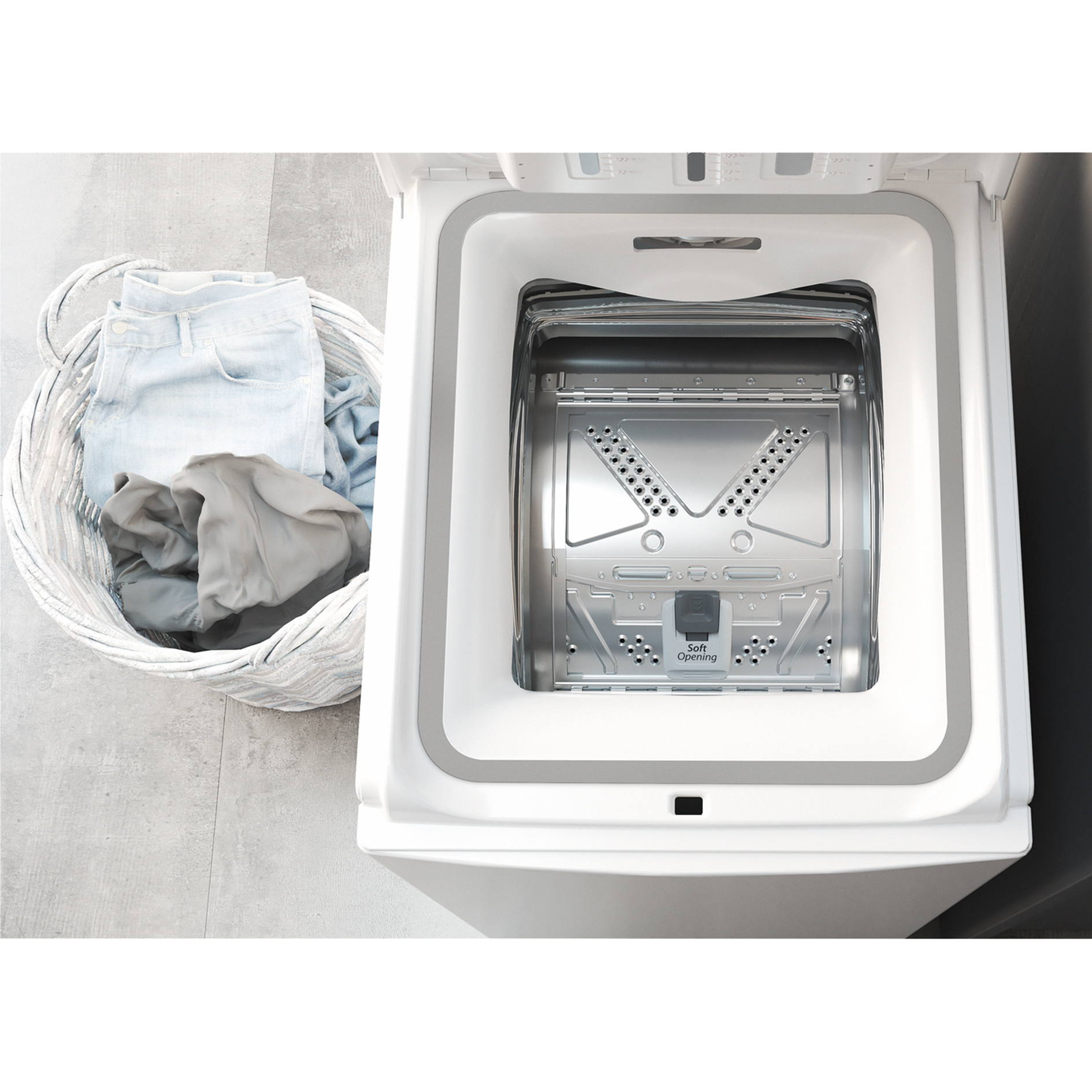 BAUKNECHT Toplader-Waschmaschine WMT CLASS ECO 6523 - 6,5 kg - 1200 U/min - C