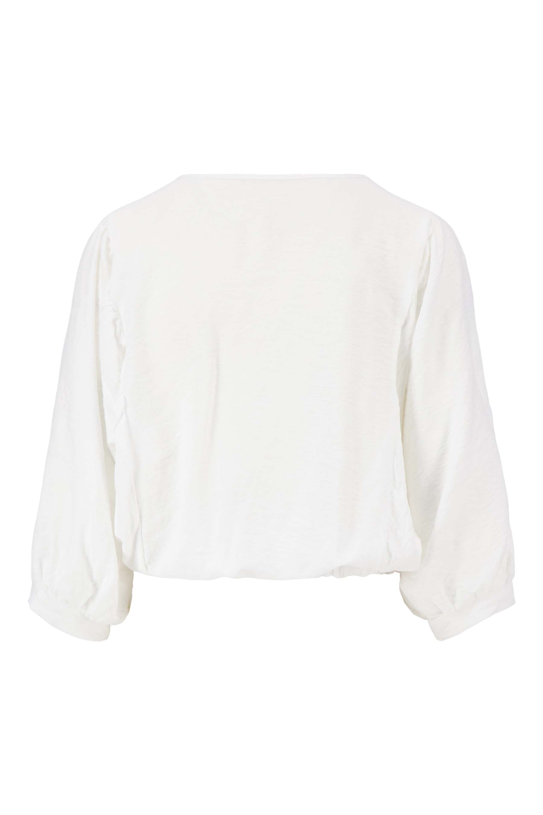 vleermuis blouse linnenlook