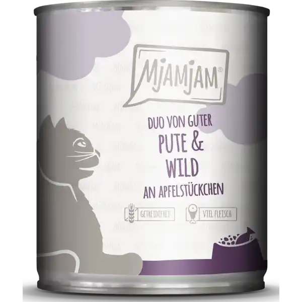 Duo von Pute & Wild an Apfelstückchen 800g
