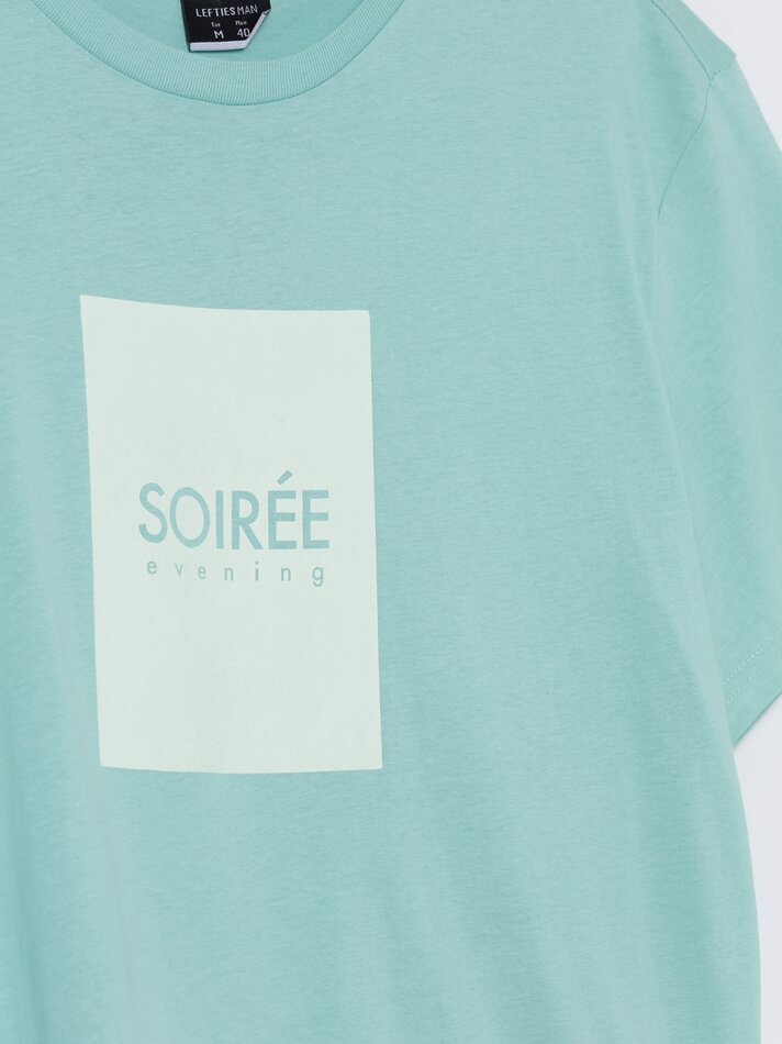 Pacote com 4 camisetas estampadas - Verde Escuro