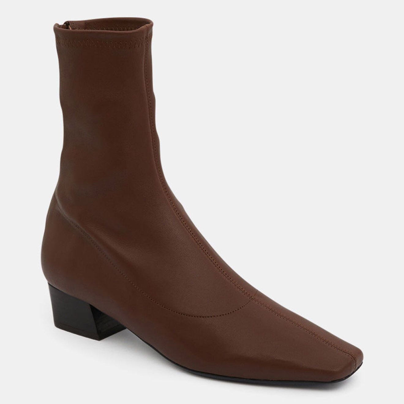 By Far Boots en Cuir Colette marron