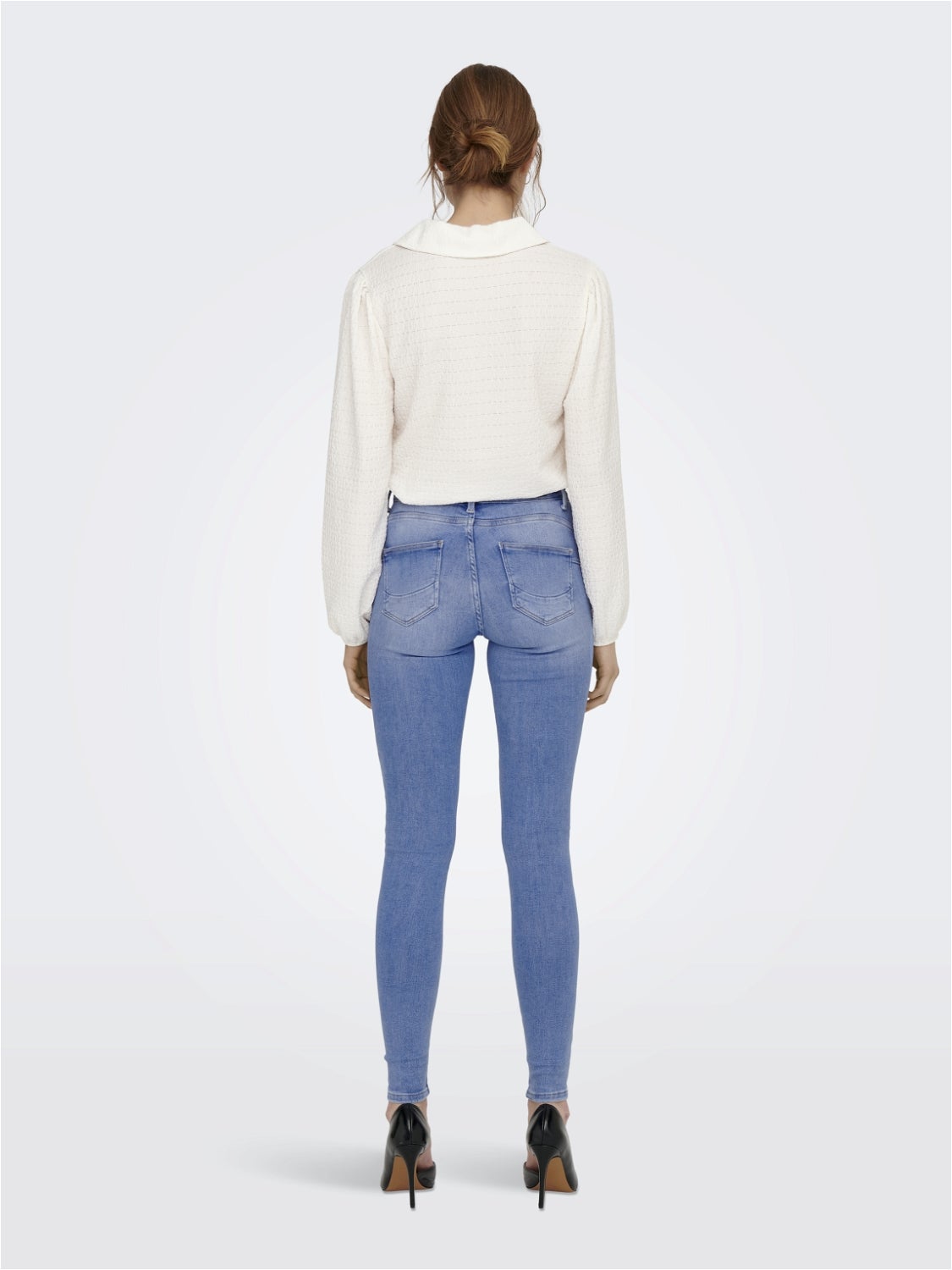ONLPOWER Mittlere Taille Skinny Fit Jeans Special Bright Blue Denim