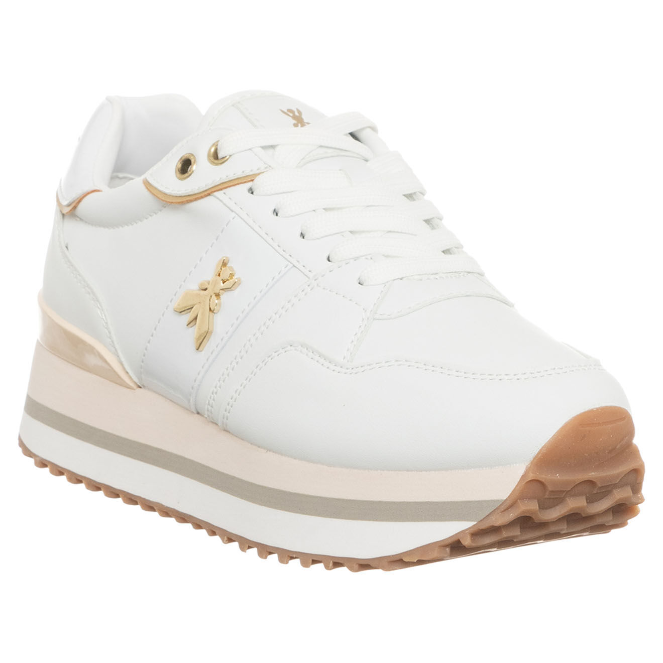Laura Biagiotti Sneakers Plateforme Augustine blanches