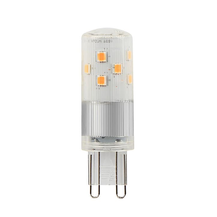 Lot 2 ampoules LED Capsule G9 470lm 3.8W = 40W Ø1.8cm Diall blanc neutre