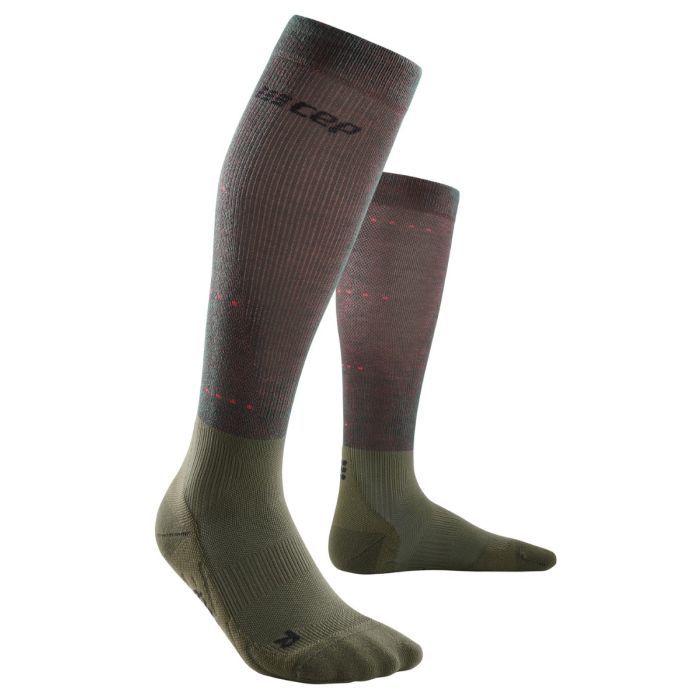 CEP Herre Strømper Intrared Recovery Compression socks Rød