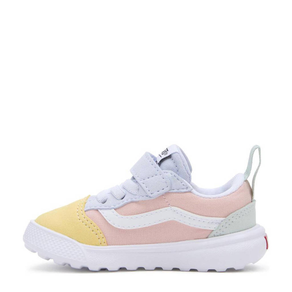 VANS UltraRange 66 V sneakers wit/roze/geel