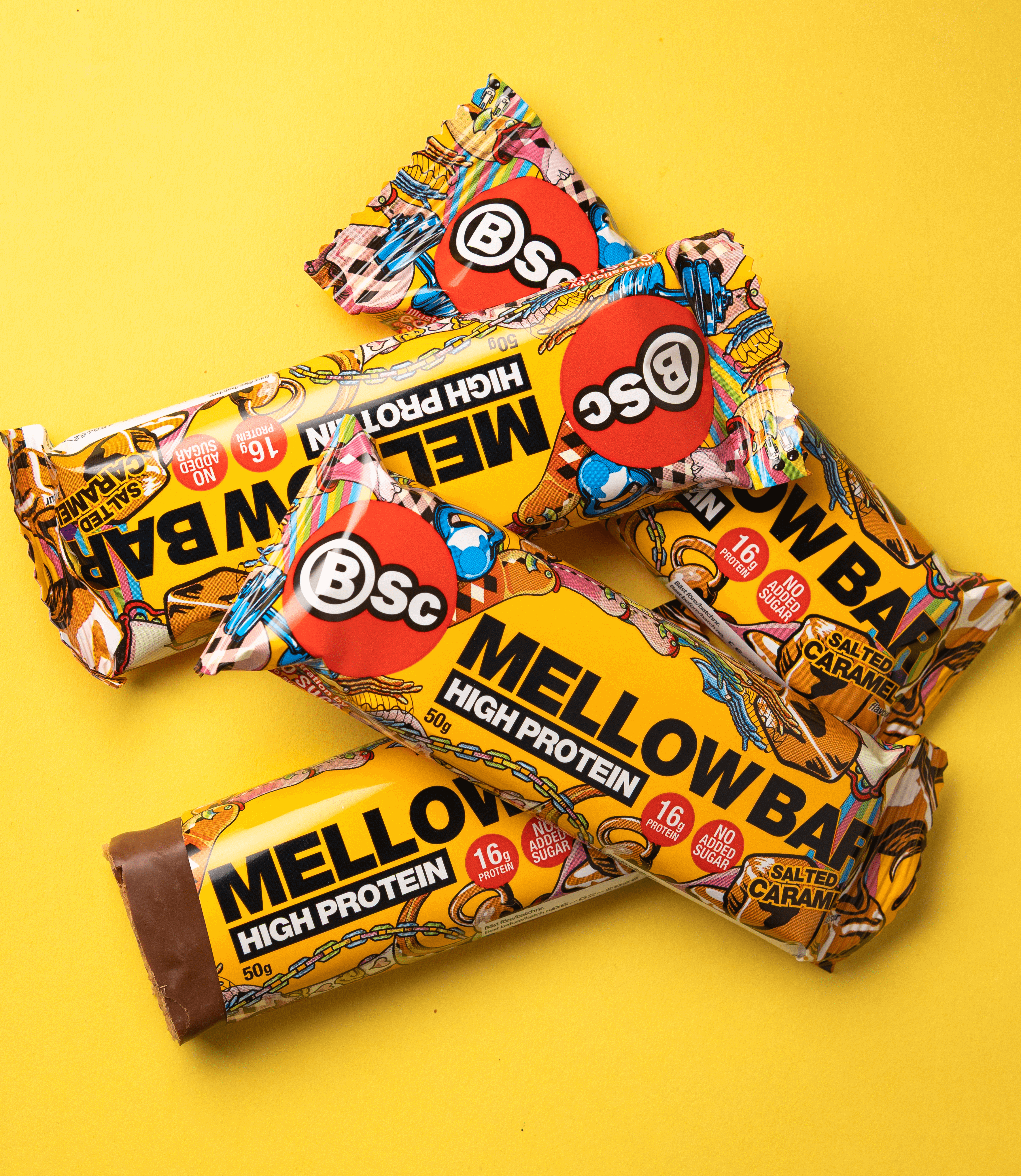 BSc BSc Mellow Bar Salted Caramel - Proteinbarer