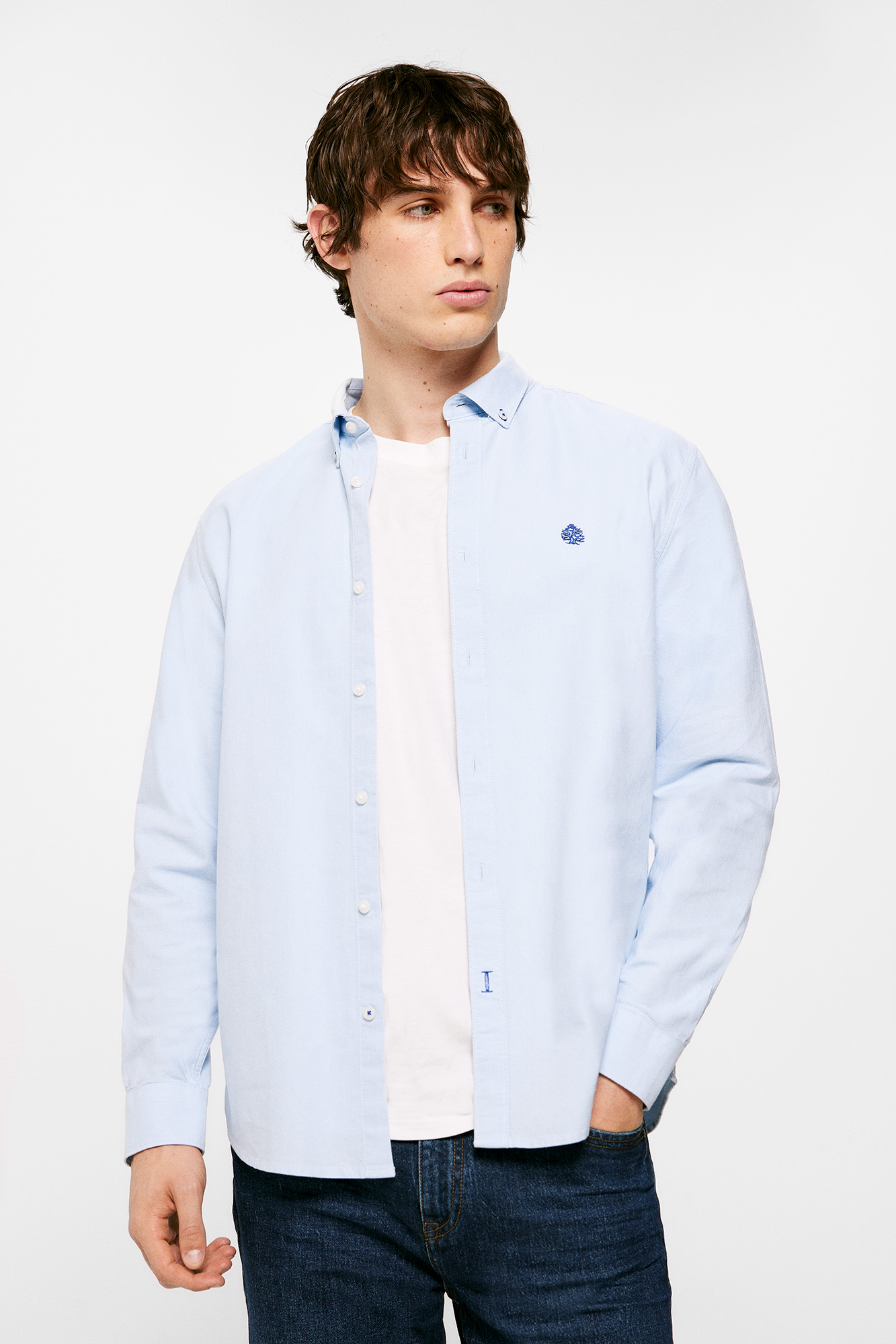 Camisa Oxford