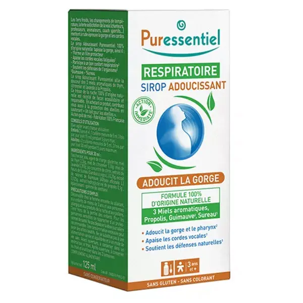 Xarope calmante respiratório Puressentiel 125ml