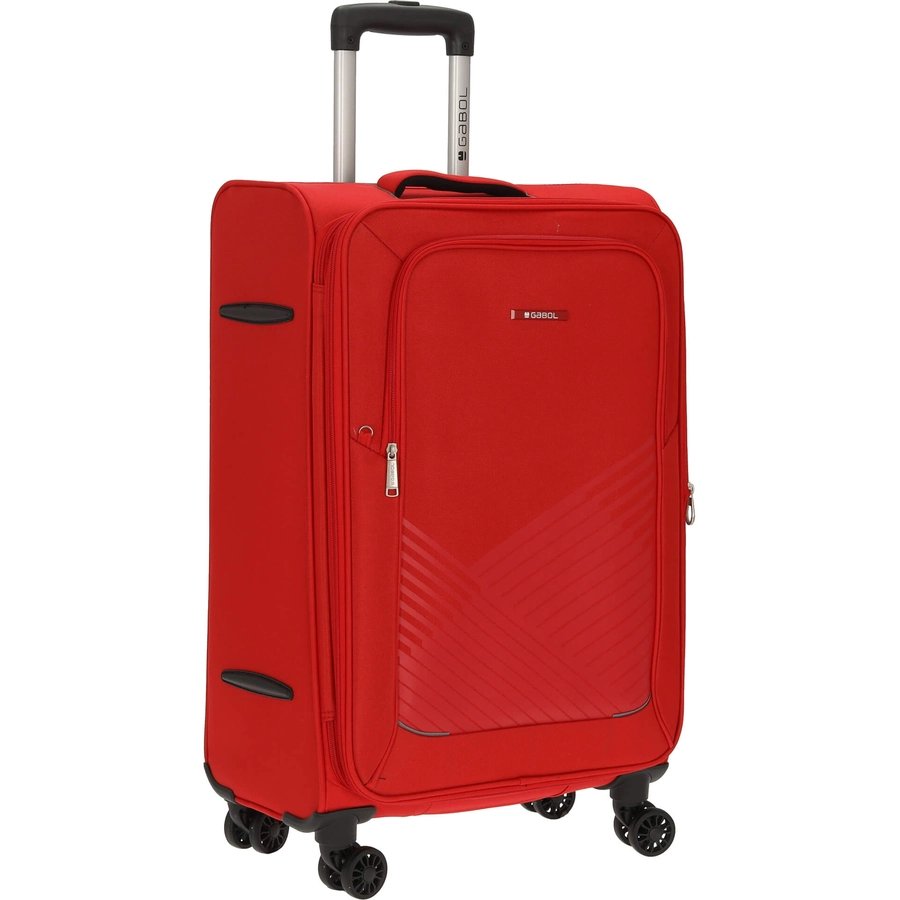 Gabol Lisboa - 4-Rollen-Trolley 67 cm M red