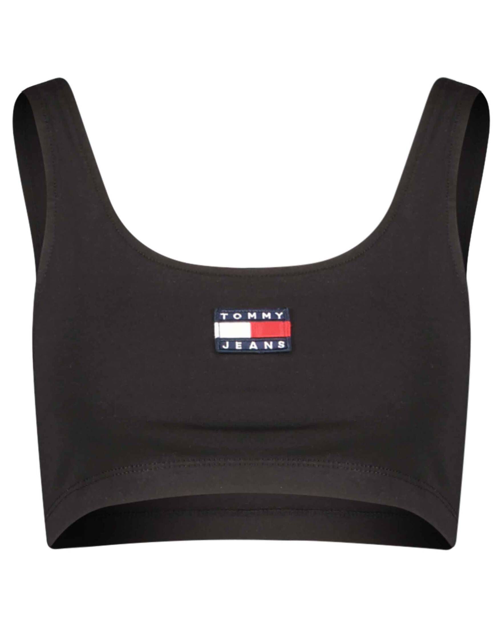Tommy Jeans| Damen Top SUPER CROP BADGE TOP