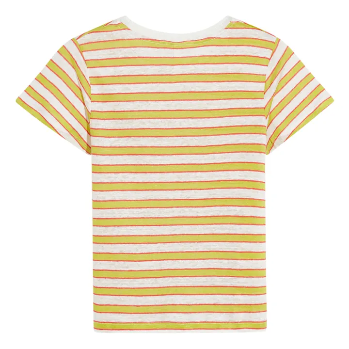 Bellerose T-shirt Mio Lin | Vert anis