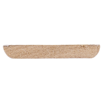 Afdeklijst MDF wit folie 4x30 mm 260 cm