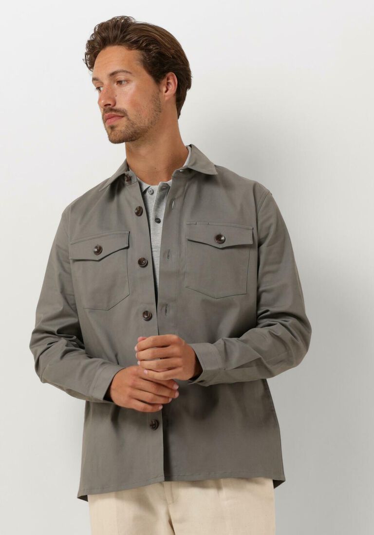 PROFUOMO groene profuomo overshirt overshirt basic