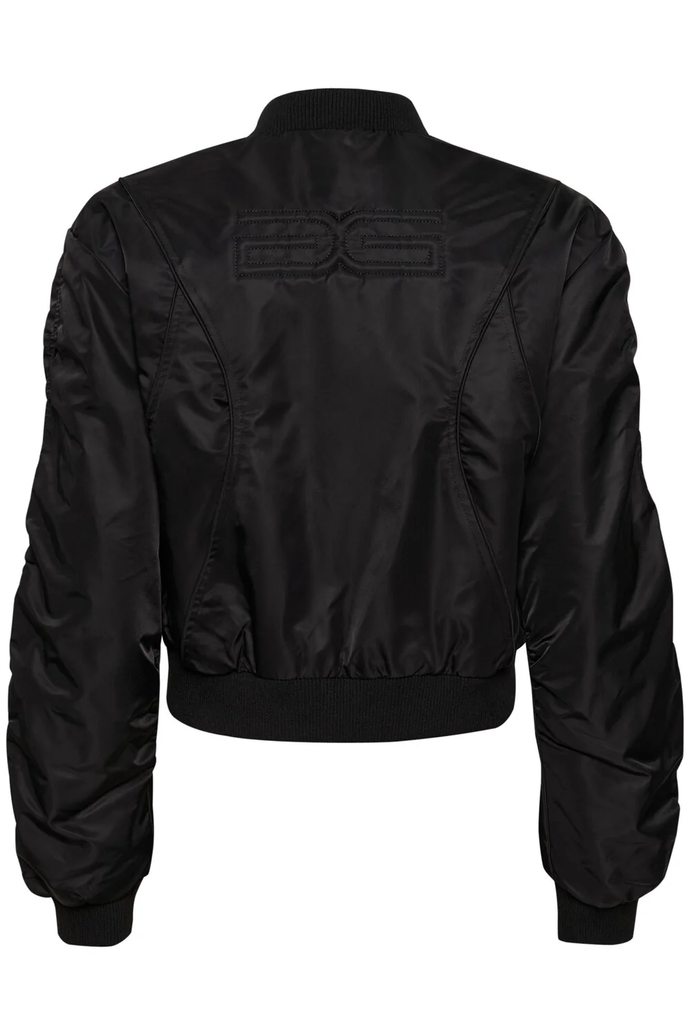 GESTUZ  Philina kort bomber - sort