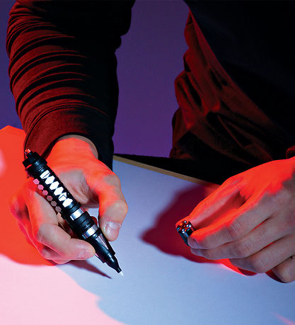 SpyX - Invisible Ink Stift - Schwarz/Silber