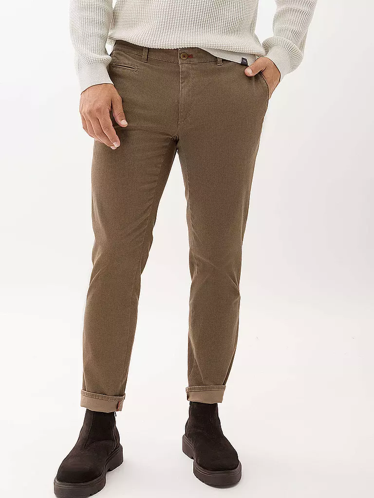 BRAX Hose CADIZ braun