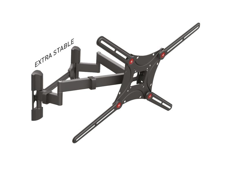 Barkan Wandhalterung WH 464-SW Schwarz TV-Wandhalterung bis 90
