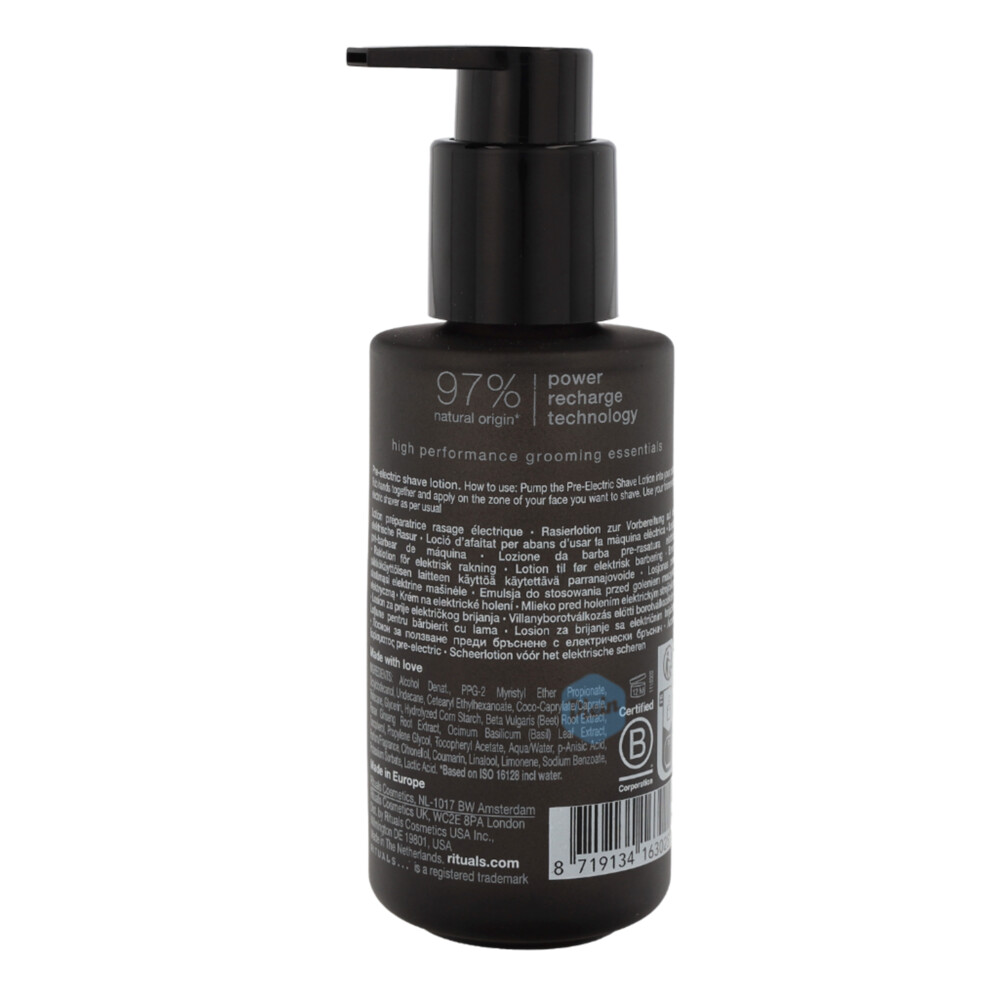 Rituals Pre-Electric Shave Lotion Homme120 ml