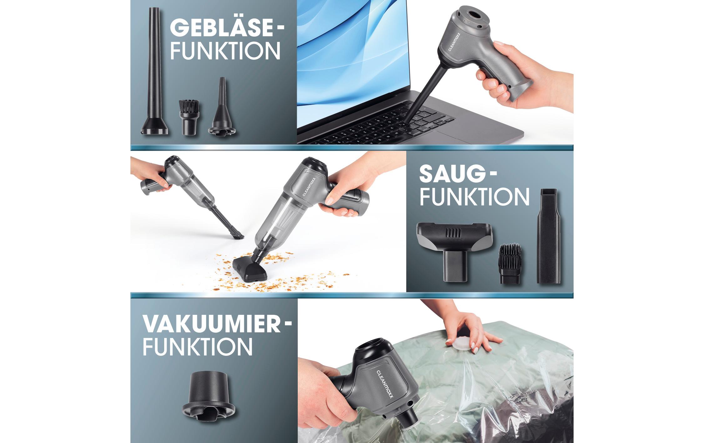 Akku-Handsauger GrauHandstaubsauger