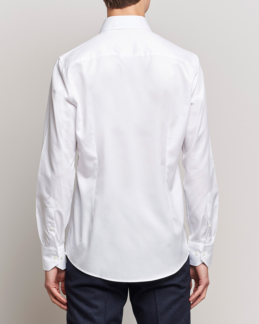 Stenströms Slimline Cut Away Shirt White