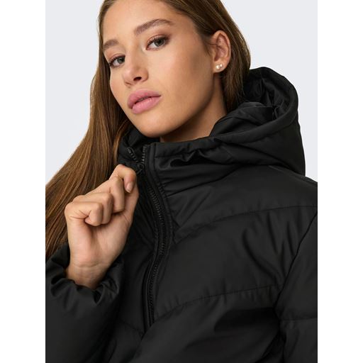 JDY Arnhem Short Puffer Jakke, Black, M