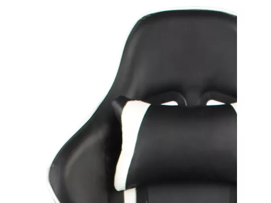 Chaise de jeu pivotante Blanc PVC