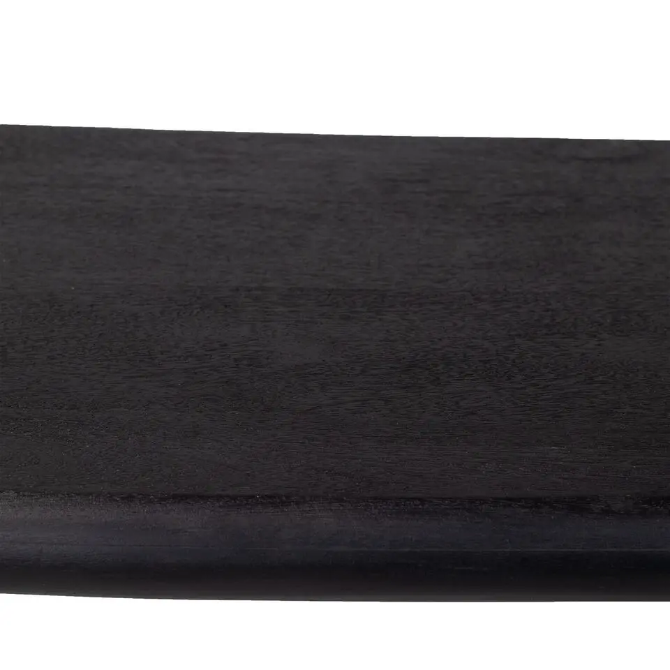 Sidetable Mangohout Zwart - 113x44x76cm - Rumi