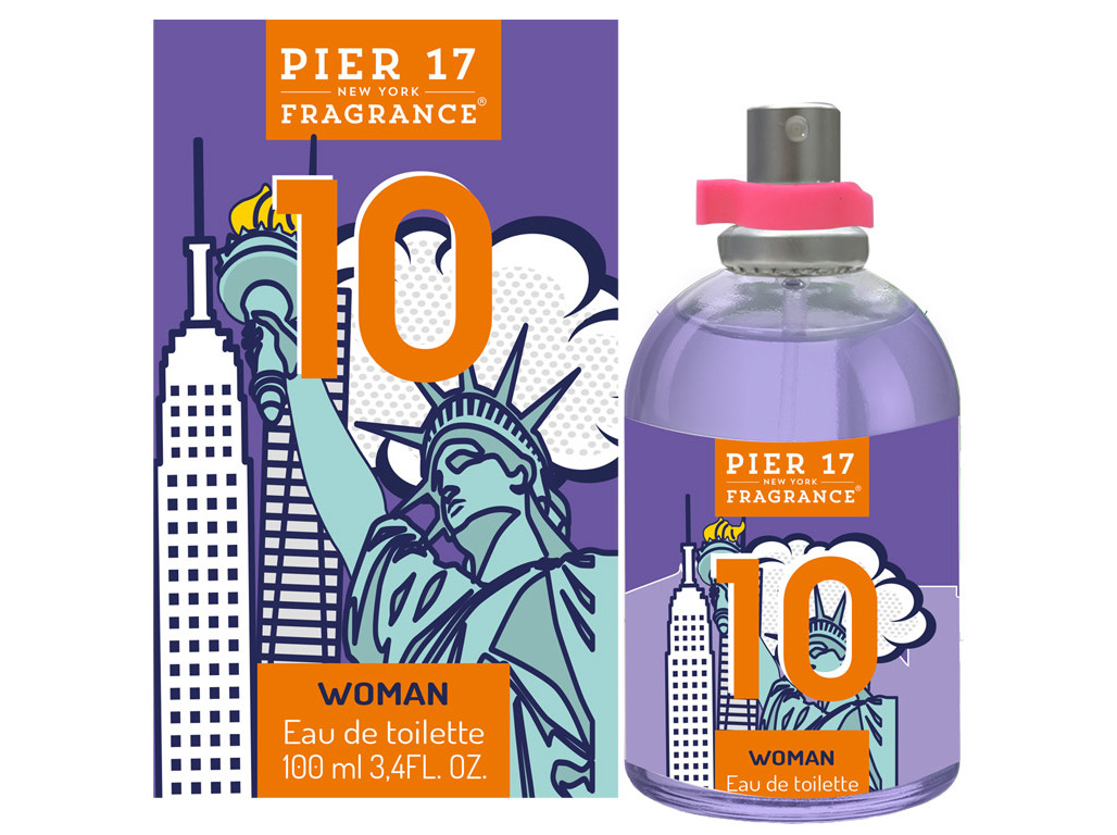 EAU DE TOILETTE PIER 17 NY 10 WOMAN 100ML