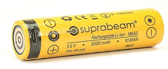SUPRABEAM - ACCESSOIRE BATTERIE Q3R