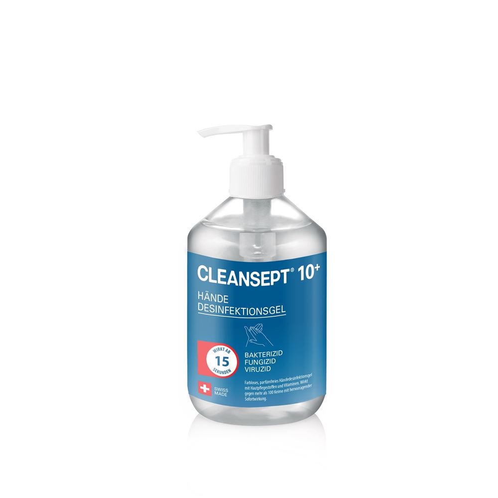CLEANSEPT 10  Gel mit Pumpe Fl 500 ml