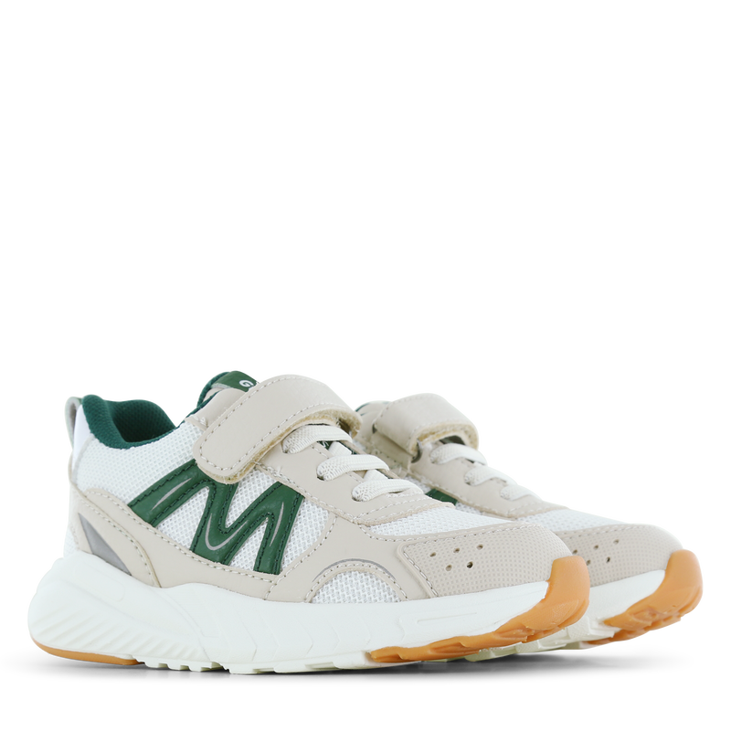 Go Banana’s beige sneaker Mesh, Microfiber leer | Jongens schoenen