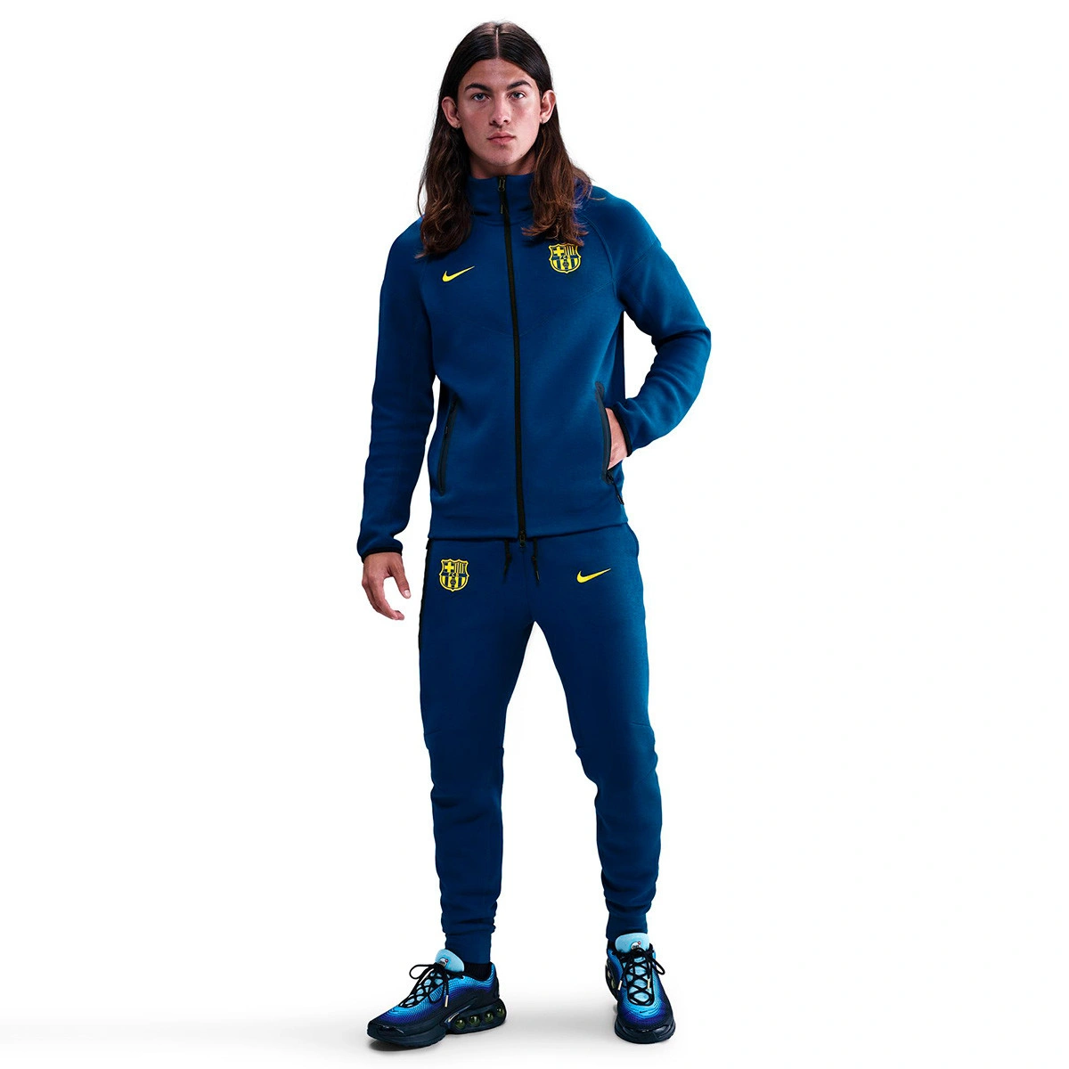 Casaco Nike FC Barcelona Fanswear 2025-2026