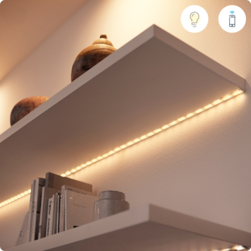 WiZ Connected LED strip 1 meter uitbreidingsset kleur licht dimbaar